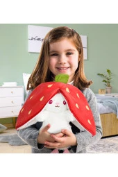 Çilek Tavşan Çantalı 50 cm - 1