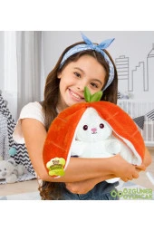 Havuç Çantalı Tavşan 50 cm - 2