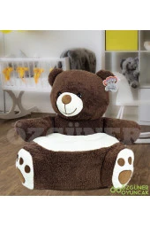 Ayı Peluş Bebek Çocuk Koltuğu (%100 YERLİ) - 3