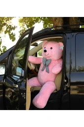 Dev Büyük Peluş Ayıcık 170 Cm Hediyelik Ayı (%100 YERLİ) Pembe - 2