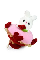 Pandamkee Peluş Tavşan Sevgi Buketi Ve Hediye Seti Sevgililer Günü Doğum Günü Hediye thumbnail 3