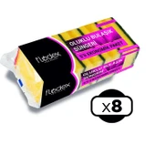 FLODEX Oluklu Bulaşık Süngeri 5’li x 8 Paket - 1