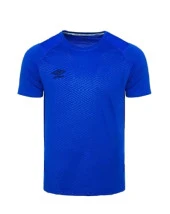 Umbro Bisiklet Yaka Spor T-shirt TF0167 Mavi - 1