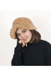 Peluş Bucket Şapka - 1