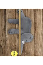 Özgüner Yumuşacık Uyku Arkadaşı Gri Fil Peluş Hayvan - 2