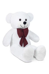 100-120 cm Papyonlu Büyük Beyaz Ayıcık Yerli thumbnail 3