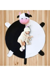 Bebek Oyun Halısı 120 Cm Inekli Oyun Matı - 1