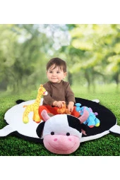 Bebek Oyun Halısı 120 Cm Inekli Oyun Matı - 2