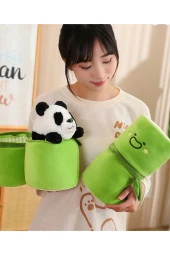 Panda Gold Peluş Sevgiliye Özel thumbnail 1