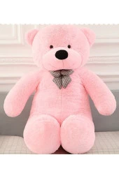 Papyonlu Sevimli Büyük Peluş Ayıcık, 130 Cm - % 100 Yerli Papyon130 thumbnail 1