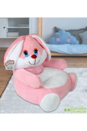 Tavşan Pelüş Bebek Çocuk Koltuğu - 2