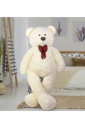 200 Cm Papyonlu Peluş Ayı-dev Boy-sevgiliye Özel Hediye - % 100 Yerli thumbnail 2