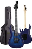 Maxword Grade-ST Blue Rosewood Klavye HH Yüksek Kaliteli Elektro Gitar thumbnail 3