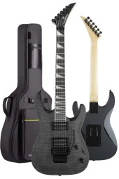 Maxword Grade-ST Gray Rosewood Klavye HH Yüksek Kaliteli Floyde Rose Elektro Gitar - 3