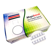MAPİBİND 19MM PLASTİK SPİRAL BEYAZ 100 AD. - 1