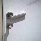 Kayı Füme Wc Banyo Kapı Kolu Daire Rozetli Kapı Kulpu Uyumlu Sağ Sol Uygun Kolları thumbnail 5