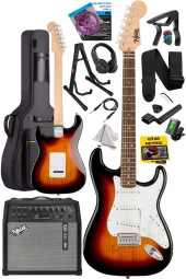Midex RPH-30SB-50AMP Gül Klavye SSS 50W Amfili Elektro Gitar Seti - 2