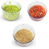 Chef'n 102-239-011 VeggiChop™ Manuel İpli Saklama Kaplı Rondo - 6