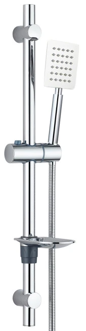 T-MAY Sart Oval Borulu Hareketli Sürgülü Duş Seti Üst Takımı thumbnail 2