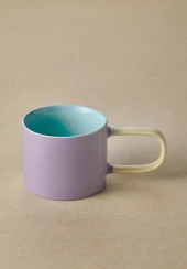 The Mia Rainbow Porselen Kupa Mor 270 ml - 2
