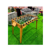 Grassgarden Premium İroko Cam Tabanlı Langırt Masası Masa Futbolu - 1
