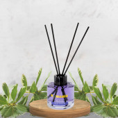 Romamix Kavun & Menekşe Dekoratif Bambu Çubuklu Oda Kokusu & Oda Parfümü 100 ml - 3
