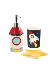 The Mia Rocket Banyo Seti 3 Parça - 1