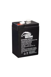 ORBUS 6 VOLT 4 AMPER AKÜ ORBUS -MUSTANG 70*48*101 mm.-568 GRAM - 1