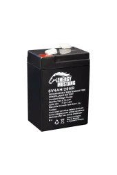 ORBUS 6 VOLT 4 AMPER AKÜ ORBUS -MUSTANG 70*48*101 mm.-568 GRAM - 1