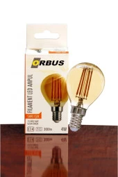 ORBUS Orb-pc45 4w Sarı Işık E14 P45 400lm 15.000 Saat Fılament Led Ampul - 1