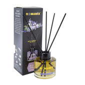 Romamix Lavanta& Misk Dekoratif Bambu Çubuklu Oda Kokusu & Oda Parfümü 100 ml - 1