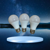 3 ADET 10 WATT BEYAZ IŞIK LED AMPUL - 1