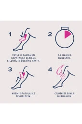 Professional Tüy Dökücü Krem Hassas Ciltler 200 ml Süper Fırsat Paketi - 5