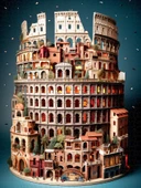 Anatolian 1000 Parça Colesseum Puzzle - Yasin Yaman thumbnail 2