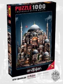 Anatolian 1000 Parça Ayasofya Puzzle - Yasin Yaman thumbnail 1