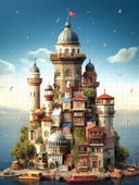 Anatolian 1000 Parça Kız Kulesi Puzzle thumbnail 2