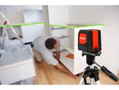 KOBB KBL91GTP 30 Metre Profesyonel Yatay ve Dikey Otomatik Hizalamalı Yeşil Çapraz Çizgi Lazer Distomat + Tripod - 4