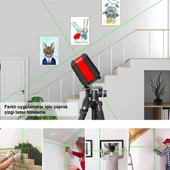 KOBB KBL92GTP 30M Profesyonel Yatay ve Dikey Otomatik Hizalamalı Yeşil Çapraz Çizgi Lazer,Noktalı Şakül Lazer Distomat - 2