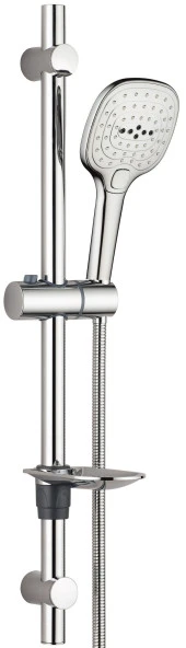 T-MAY Ayvacık Oval Borulu Hareketli Sürgülü Duş Seti Üst Takımı - 2