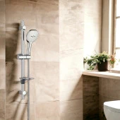 T-MAY Ayvacık Oval Borulu Hareketli Sürgülü Duş Seti Üst Takımı - 3