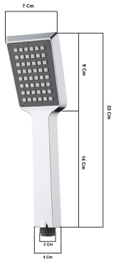 T-MAY Arya Oval Borulu Hareketli Sürgülü Duş Seti Üst Takımı - 4