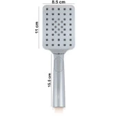 T-MAY Belen Kare Borulu Hareketli Sürgülü Duş Seti Üst Takımı - 4