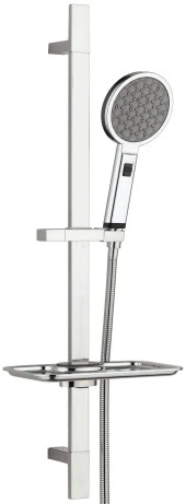 T-MAY Gediz Kare Borulu Hareketli Sürgülü Duş Seti Üst Takımı - 2