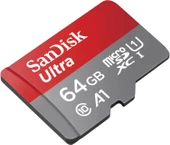 SanDisk Ultra UHS I 64GB MicroSD Card - 1