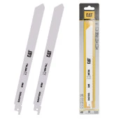 CAT DA07005 228mm 2 Parça Profesyonel Metal/Çivili Ahşap Kesme Tilki Kuyruğu Testere Ucu - 1