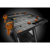 WORX WX051 Çok Fonksiyonlu Katlanabilir Çalışma Tezgâhı + 2 Adet Tetik İşkence thumbnail 5
