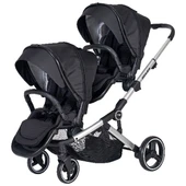 Prego 2071 İbiza Pro İkiz Bebek Arabası Siyah - 1