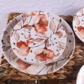 Tulu Porselen Klasik Db729 7 Parça Pasta Seti - 1