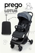 Prego Lotus Kabin Boy Bebek Arabası Füme 2033 - 1