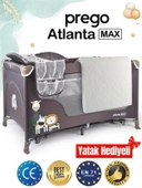 Prego Atlanta Max Oyun Parkı 70x120 Bej + Yatak Hediyeli - 1